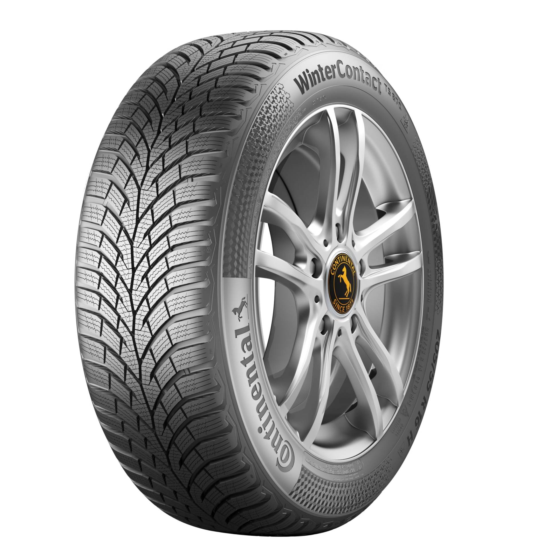 CONTINENTAL WINTERCONTACT TS 870 - 195/65R15 91T - C/B/70dB - Winterreifen von Continental