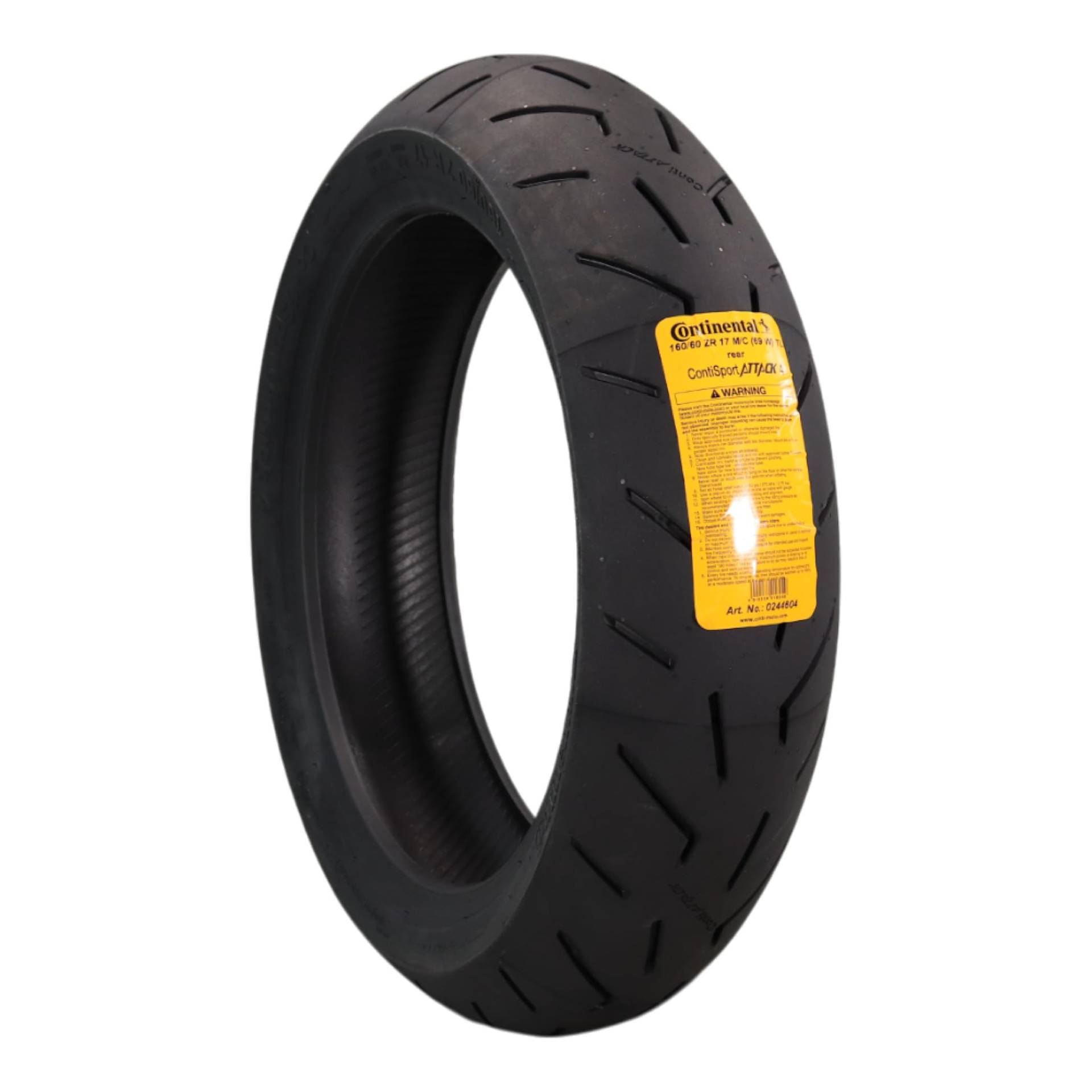 Continental 160/60 ZR17 (69W) ContiSportAttack 4 M/C Rear Motorradreifen von Continental