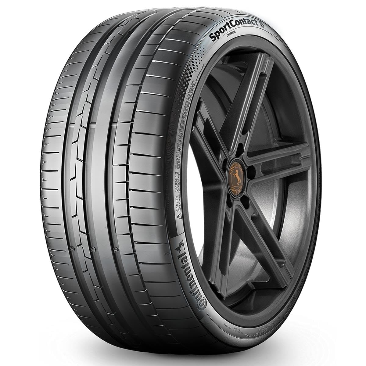 Continental SportContact 6 AO Conti Silent - 255/40 R20 101Y XL - C/A/73 - Sommerreifen (PKW) von Continental