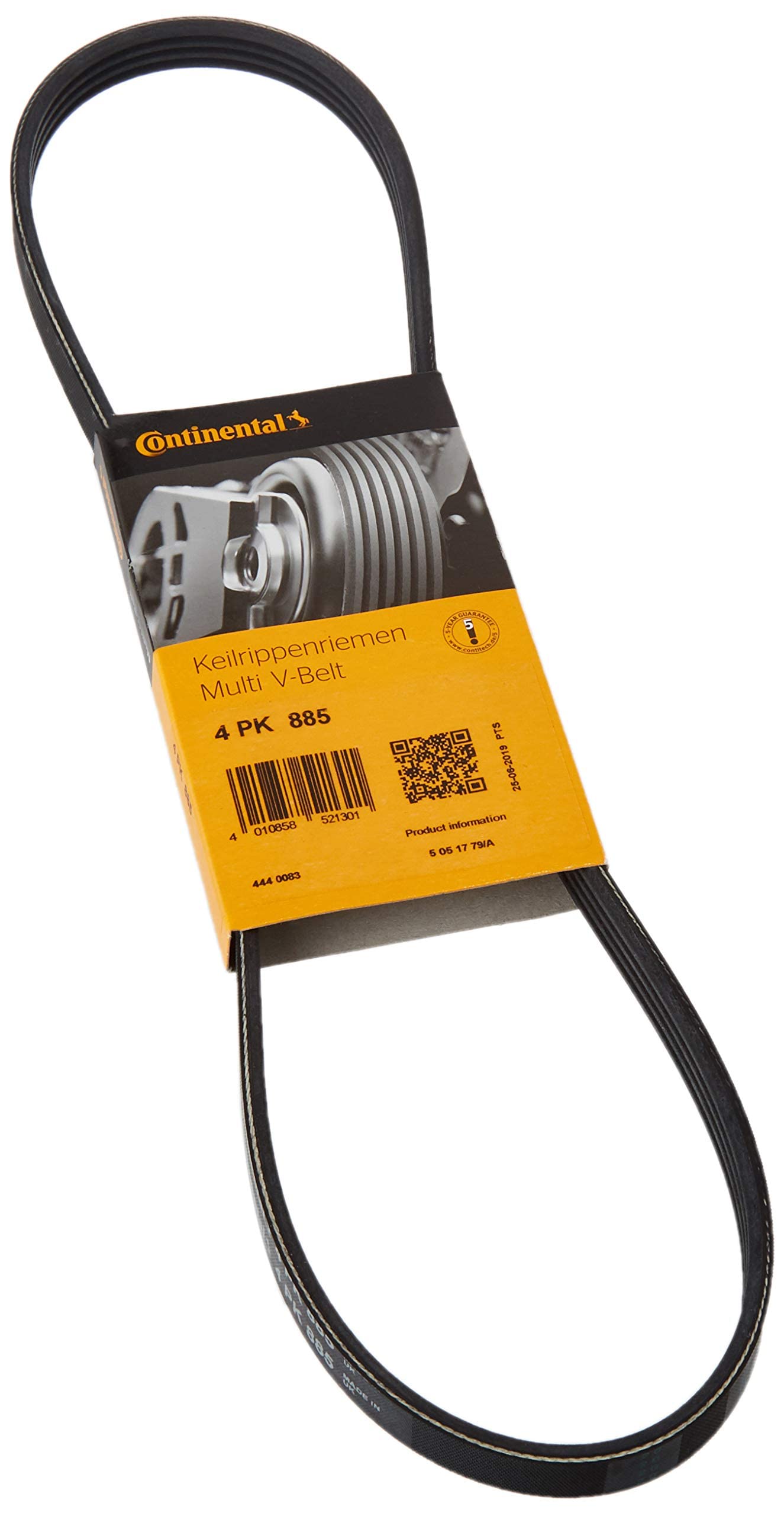 CONTITECH 4PK885 Keilrippenriemen CONTITECH 4PK885 Keilrippenriemen von CONTITECH