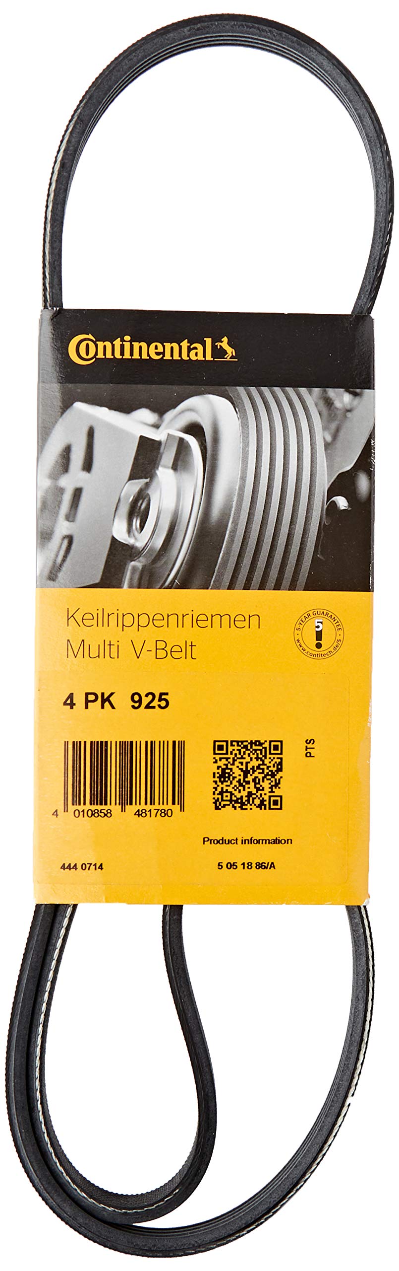 CONTITECH 4PK925 Keilrippenriemen von CONTITECH