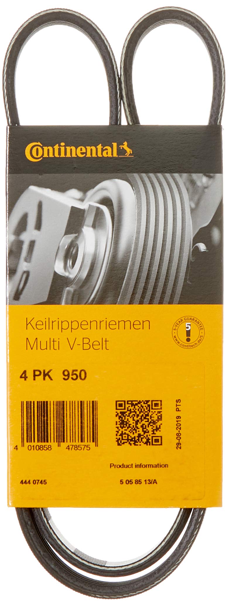 CONTITECH 4PK950 Keilrippenriemen CONTITECH 4PK950 Keilrippenriemen von CONTITECH
