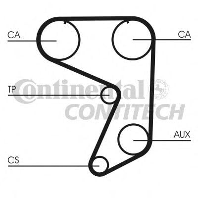 CONTITECH 6503058000 Für Zahnriemen CONTITECH 6503058000 Für Zahnriemen von CONTITECH