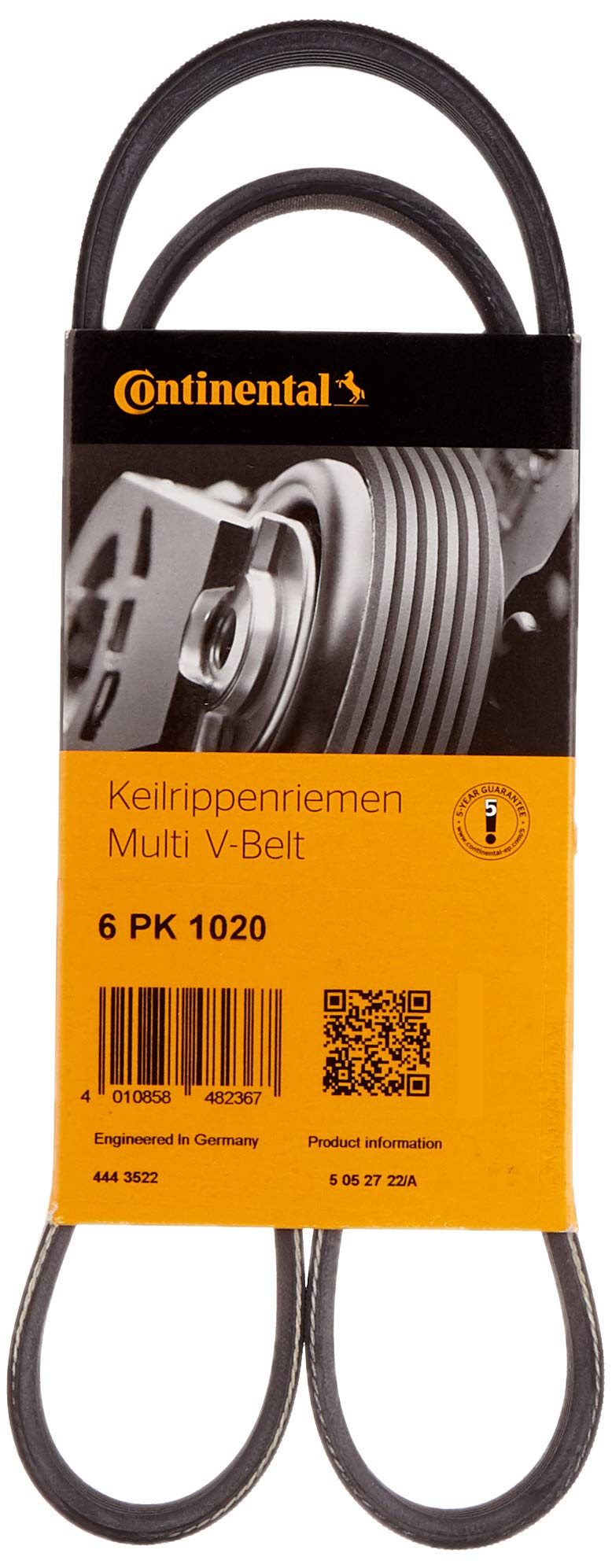 CONTITECH 6PK1020 Keilrippenriemen CONTITECH 6PK1020 Keilrippenriemen von CONTITECH
