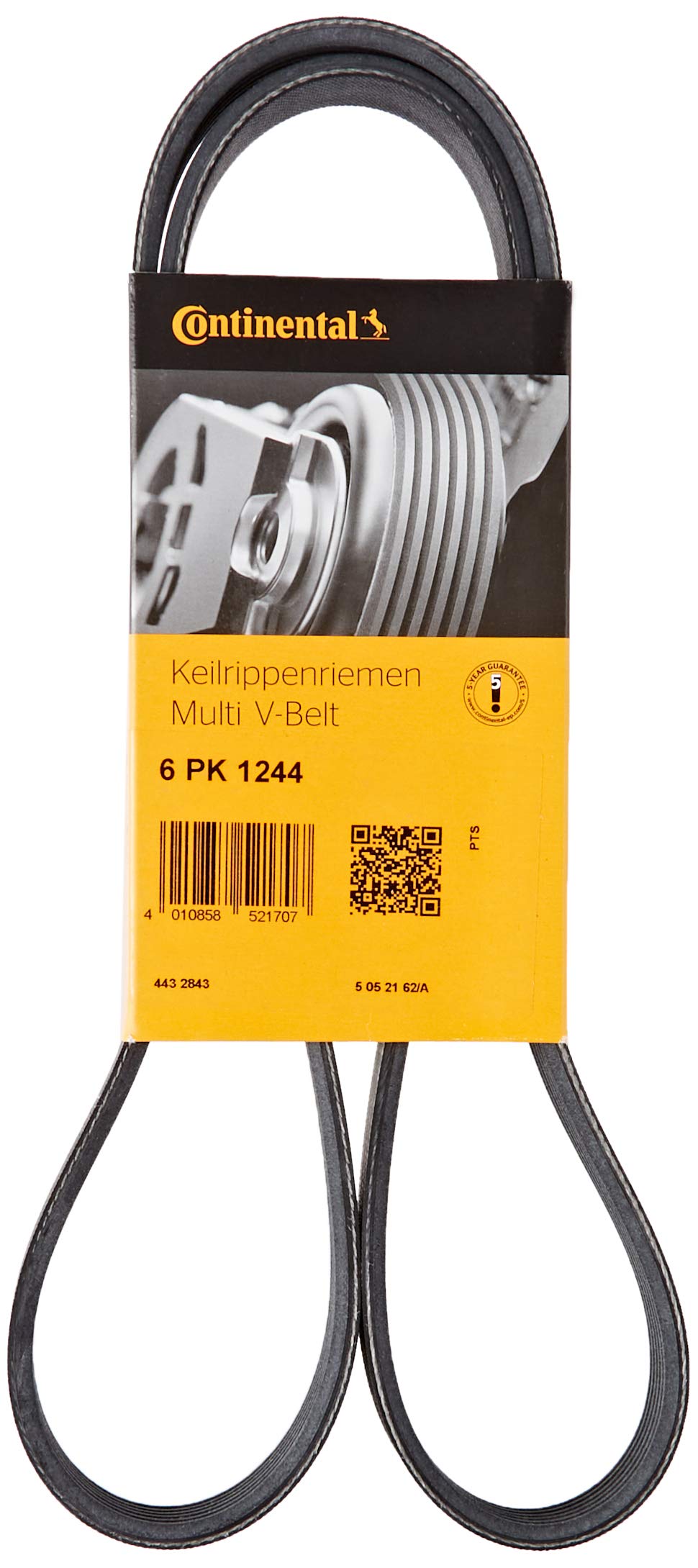 CONTITECH 6PK1244 Keilrippenriemen CONTITECH 6PK1244 Keilrippenriemen von CONTITECH