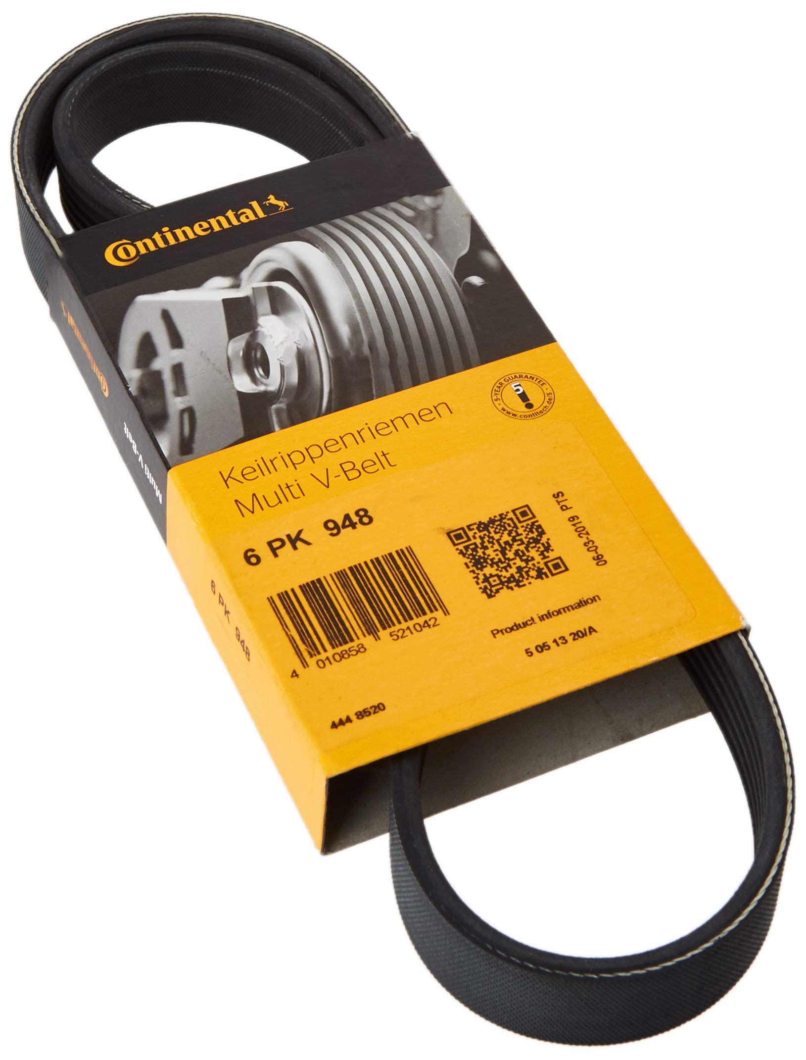 CONTITECH 6PK948 Keilrippenriemen CONTITECH 6PK948 Keilrippenriemen von CONTITECH