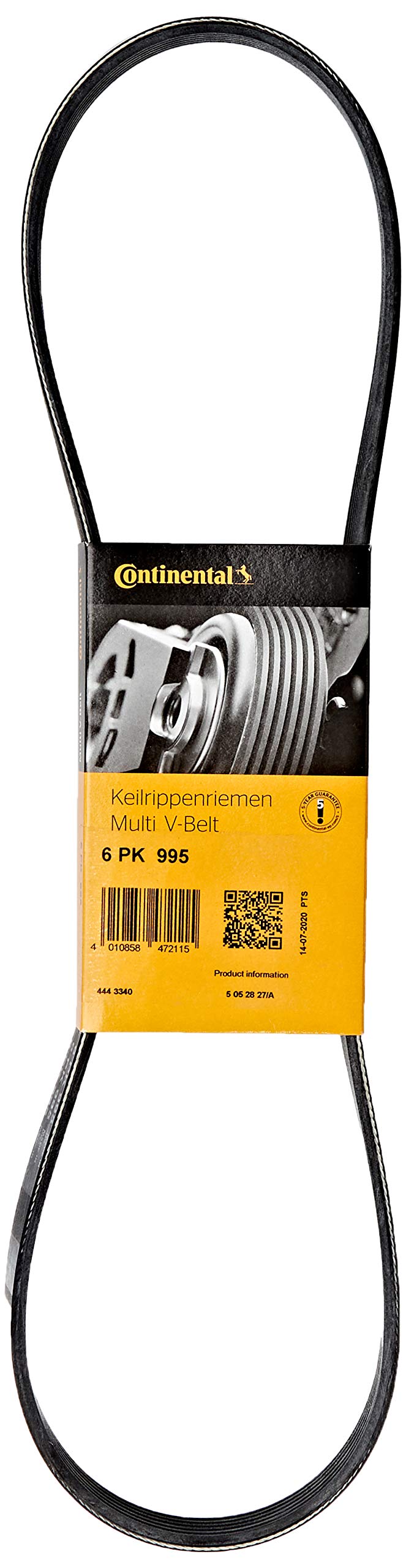 CONTITECH 6PK995 Keilrippenriemen CONTITECH 6PK995 Keilrippenriemen von CONTITECH