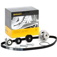 CONTITECH Wasserpumpe + Zahnriemensatz Zähnez.: 162 CT975WP3 Wasserpumpe + Zahnriemenkit OPEL,SKODA,VAUXHALL,Corsa C Schrägheck (X01),Astra G CC (T98) von CONTITECH