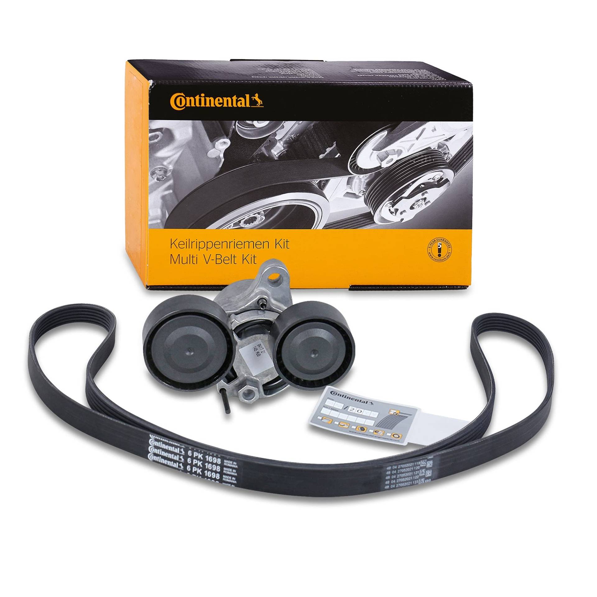 ContiTech 6PK1698K1 Qualitäts-Zubehör-Riemen-Set ContiTech 6PK1698K1 Qualitäts-Zubehör-Riemen-Set von CONTITECH