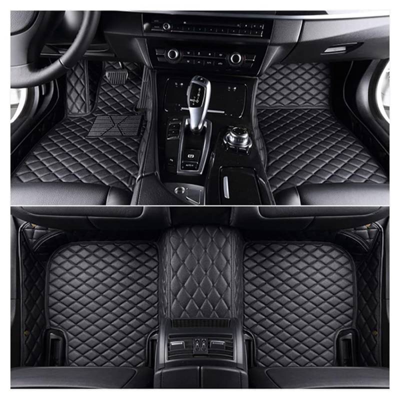 All Inclusive Auto FußMatten für B&ENZ CLA 200 Shooting Brake 2023 2024, Vollabdeckung Wasserdicht Tragen Anti rutschfeste Fussmatten Teppichschutzmatte,normal-A Black von COOKENG