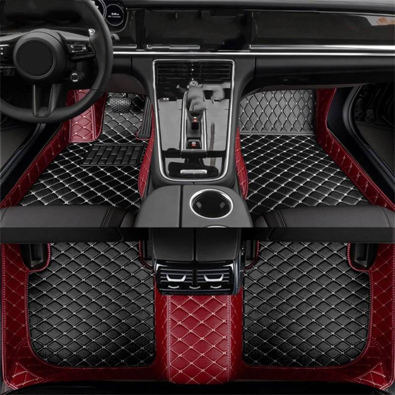 Antirutschmatten Autoteppiche Für 1er E81 2-Türer E82 E87 E88 F20 4-Türer LHD Fußmatten-Set Antirutschmatte Autoinnenteppiche Autofußmatten,X-1-Farbe 9 von COOKENG