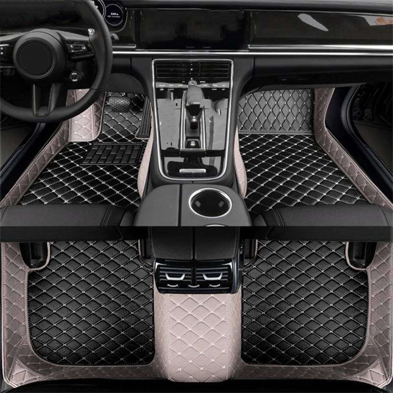 Antirutschmatten Autoteppiche Für 1er E81 2-Türer E82 E87 E88 F20 4-Türer LHD Fußmatten-Set Antirutschmatte Autoinnenteppiche Autofußmatten,X-2-Farbe 5 von COOKENG