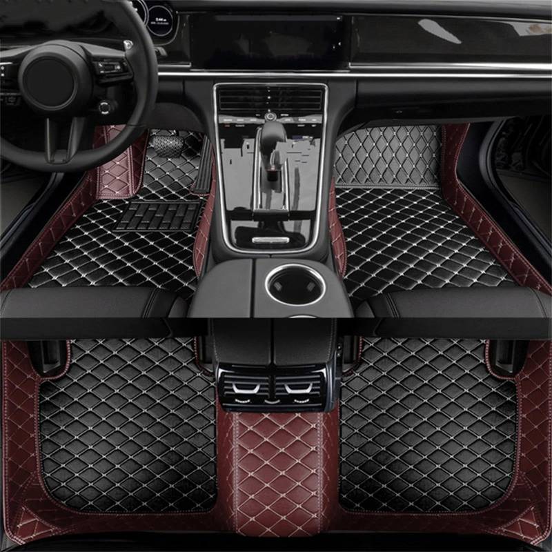 Antirutschmatten Autoteppiche Für 1er E81 2-Türer E82 E87 E88 F20 4-Türer LHD Fußmatten-Set Antirutschmatte Autoinnenteppiche Autofußmatten,X-3-Farbe 4 von COOKENG