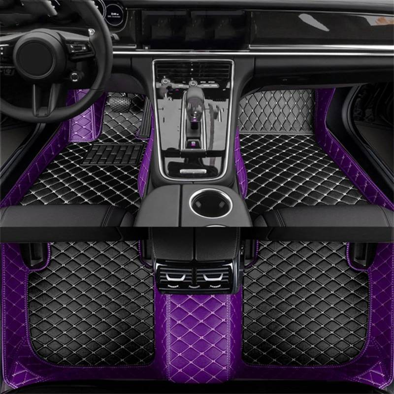 Antirutschmatten Autoteppiche Für 1er E81 2-Türer E82 E87 E88 F20 4-Türer LHD Fußmatten-Set Antirutschmatte Autoinnenteppiche Autofußmatten,X-4-Farbe 7 von COOKENG