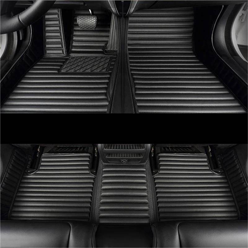Antirutschmatten Autoteppiche Für X5 E53 1999-2006 E70 F15 G05 2018-2023 Ix 2023 LHD Bodenmatte Wasserdicht rutschfeste Teppiche Fußmatten Autofußmatten,X-2-Schwarz von COOKENG