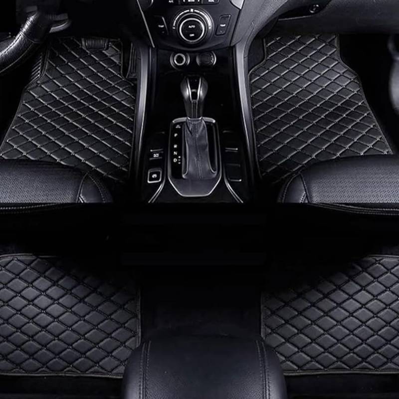 Auto Bodenmatte Fußmatten, für O&pel Vauxhall Astra J 2010-2015 Autofußmatten Wasserdicht Staubdicht Autofußpolster Set,normal-A-Black von COOKENG