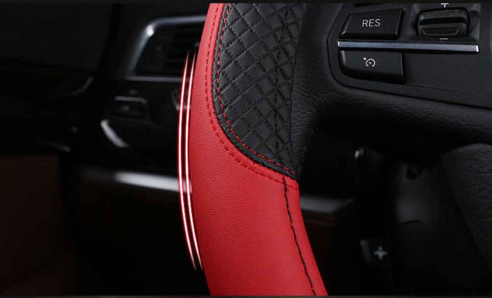 Auto Lenkradhülle für B&ENZ E-Class Sedan W124 W210 W211 W212 W213 w214, Lenkrad Abdeckung Lenkradschoner Lenkradbezug Auto Zubehör für Winter und Sommer,normal-A Auto Lenkradhülle für B&ENZ E-Class Sedan W124 W210 W211 W212 W213 w214, Lenkrad Abdeckung Lenkradschoner Lenkradbezug Auto Zubehör für Winter und Sommer,normal-A von COOKENG