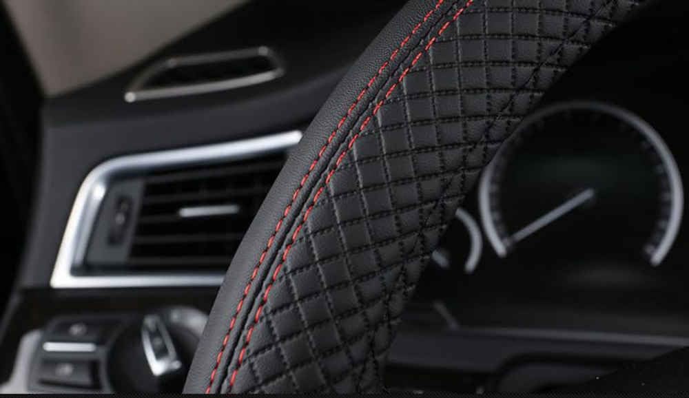 Auto Lenkradhülle für VW ID.3 / ID.4 / ID.5 / ID.6 / ID.7, Lenkrad Abdeckung Lenkradschoner Lenkradbezug Auto Zubehör für Winter und Sommer,normal-B Auto Lenkradhülle für VW ID.3 / ID.4 / ID.5 / ID.6 / ID.7, Lenkrad Abdeckung Lenkradschoner Lenkradbezug Auto Zubehör für Winter und Sommer,normal-B von COOKENG