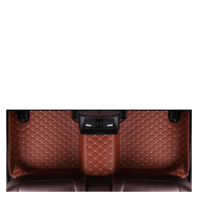 Autofußmatten Auto Fußmatten Für JAC Für T8 Für Pro 2021 2022 2023 Nach Auto Fuß Pads Automobil Teppich Abdeckung Innen Zubehör Automatten,Brown von COOKENG