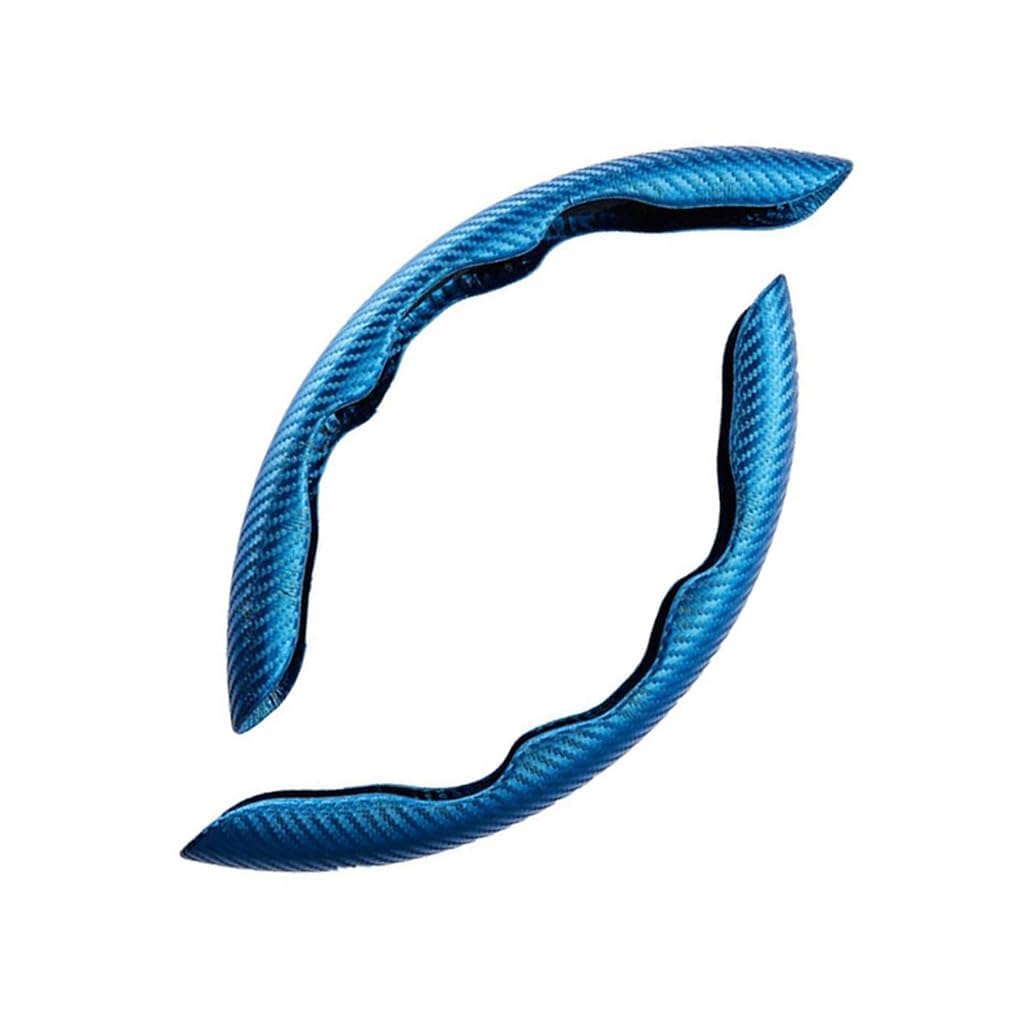 Teilweise Auto Lenkradabdeckung für Volvo V40 2012-2018,Sport Rutschfester Atmungsaktive Zweiteilige Lenkrad Schutz Griff Hülle Abdeckung Polsterung,normal-A-Blue Teilweise Auto Lenkradabdeckung für Volvo V40 2012-2018,Sport Rutschfester Atmungsaktive Zweiteilige Lenkrad Schutz Griff Hülle Abdeckung Polsterung,normal-A-Blue von COOKENG