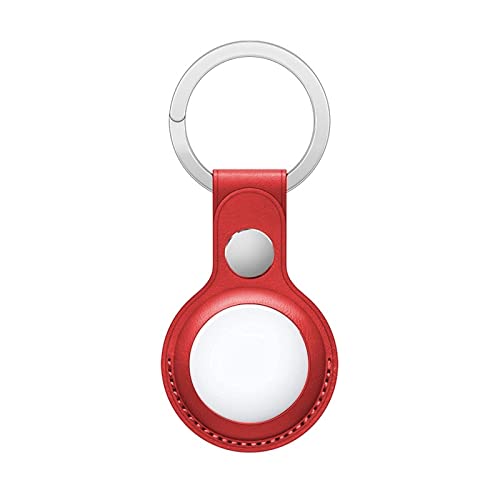 Schlüsselanhänger Cool kompatibel mit AirTag Kunstleder Rot von Cool