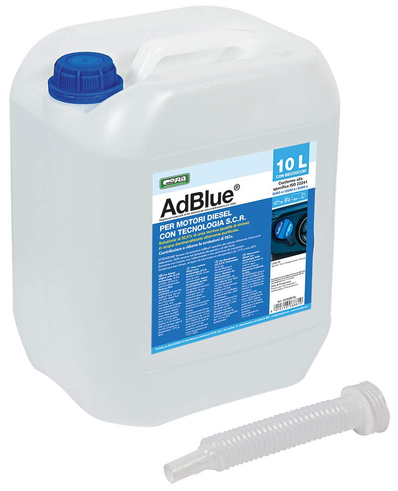 CORA COADB10L AdBlue ISO 22241 Kanister 10 l mit Ausgießer CORA COADB10L AdBlue ISO 22241 Kanister 10 l mit Ausgießer von CORA