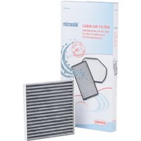 CORTECO Innenraumfilter Aktivkohlefilter 80004701 Filter, Innenraumluft,Pollenfilter MITSUBISHI,Mirage / Space Star Schrägheck (A0_A) von CORTECO