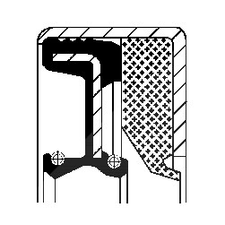 Corteco Dichtring ERSTAUSRÜSTERQUALITÄT [Hersteller-Nr. 12016669B] von CORTECO