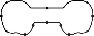 Corteco Dichtung, Ansaugkrümmer ERSTAUSRÜSTERQUALITÄT [Hersteller-Nr. 450127H] für Ford, Mazda von CORTECO