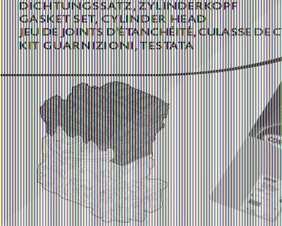 Corteco Dichtungssatz, Zylinderkopf ERSTAUSRÜSTERQUALITÄT [Hersteller-Nr. 418590P] für Audi, Seat, Skoda, VW von CORTECO