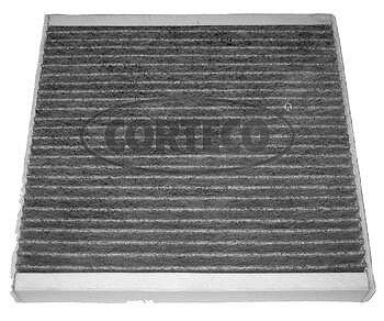 Corteco Innenraumfilter (Pollenfilter) mit Aktivko ERSTAUSRÜSTERQUALITÄT [Hersteller-Nr. 80001035] für Smart von CORTECO