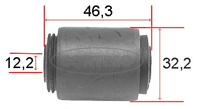 Corteco Lagerung, Lenker ERSTAUSRÜSTERQUALITÄT [Hersteller-Nr. 21652451] für Renault von CORTECO