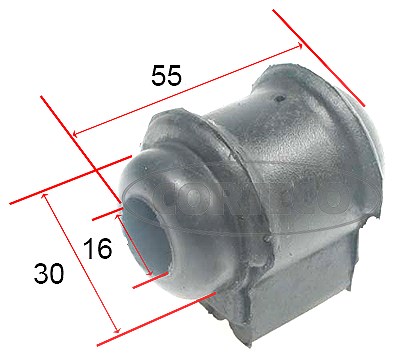 Corteco Lagerung, Stabilisator ERSTAUSRÜSTERQUALITÄT [Hersteller-Nr. 21652437] für Renault von CORTECO