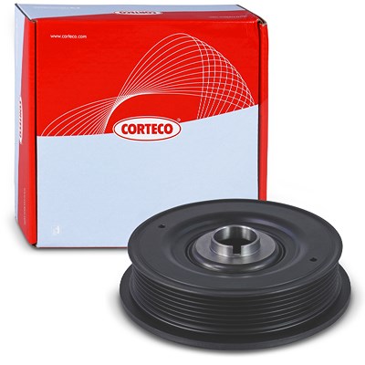Corteco Riemenscheibe, Kurbelwelle ERSTAUSRÜSTERQUALITÄT [Hersteller-Nr. 80004400] für Opel, Renault, Vauxhall von CORTECO