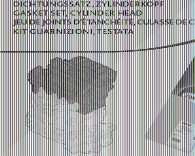 Corteco Dichtungssatz, Zylinderkopf [Hersteller-Nr. 83403681] für Seat, Skoda, VW von CORTECO