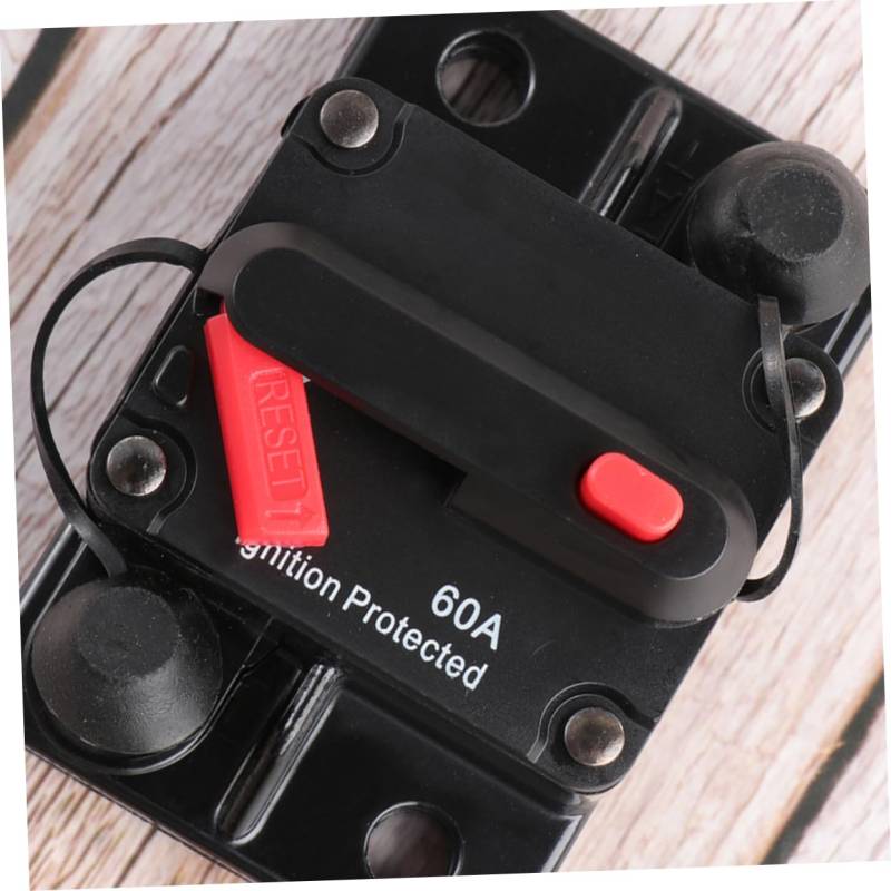 COSMEVIVI 12v Sicherungsautomat Mit Manueller Rückstellung Und Überlastschutz Für Auto Truck Rv Boot Wasserdichter Leistungsschalter Mit Einfacher Installation von COSMEVIVI