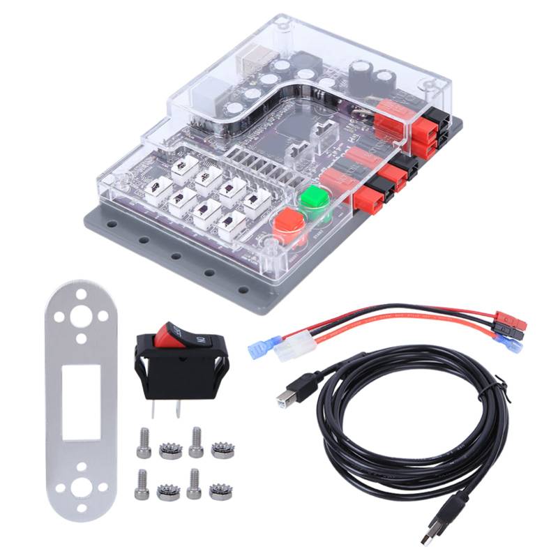 Roboter -Steuerplatine -Set, Industrie -Roboterteile, 32 KB Flash -programmierbarer Speicher, 5 V 1000W Motor -Port -Ausgangsleistung, USB -Kabel und Netzkabel für ATMEGA328P von COSMICROWAVE
