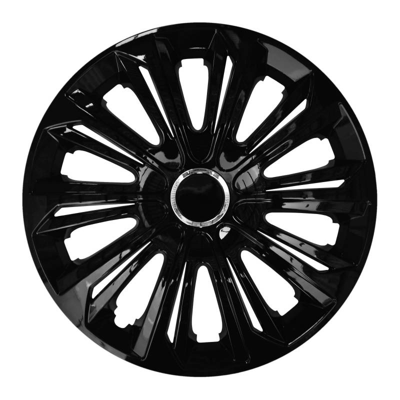 Centurion Radzierblende Extra Strong schwarz-lackiert 14 Zoll 4er Set von COXZD