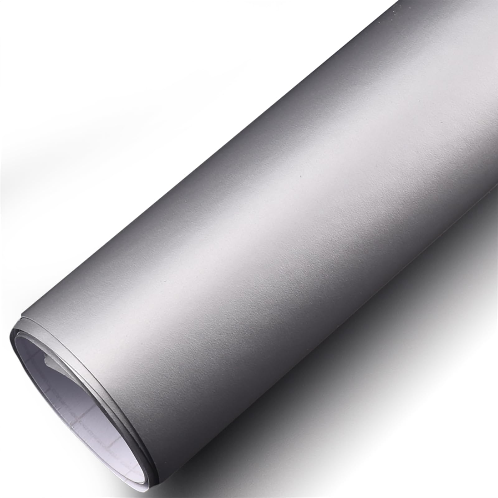 COYOUCO Vinyl-Autofolie Matt Metallic Premium Selbstklebende Ersatz-Fahrzeug-Folienrolle mit dehnbaren DIY-Aufklebern mit Luftfreigabe,Silber,50 * 300cm COYOUCO Vinyl-Autofolie Matt Metallic Premium Selbstklebende Ersatz-Fahrzeug-Folienrolle mit dehnbaren DIY-Aufklebern mit Luftfreigabe,Silber,50 * 300cm von COYOUCO