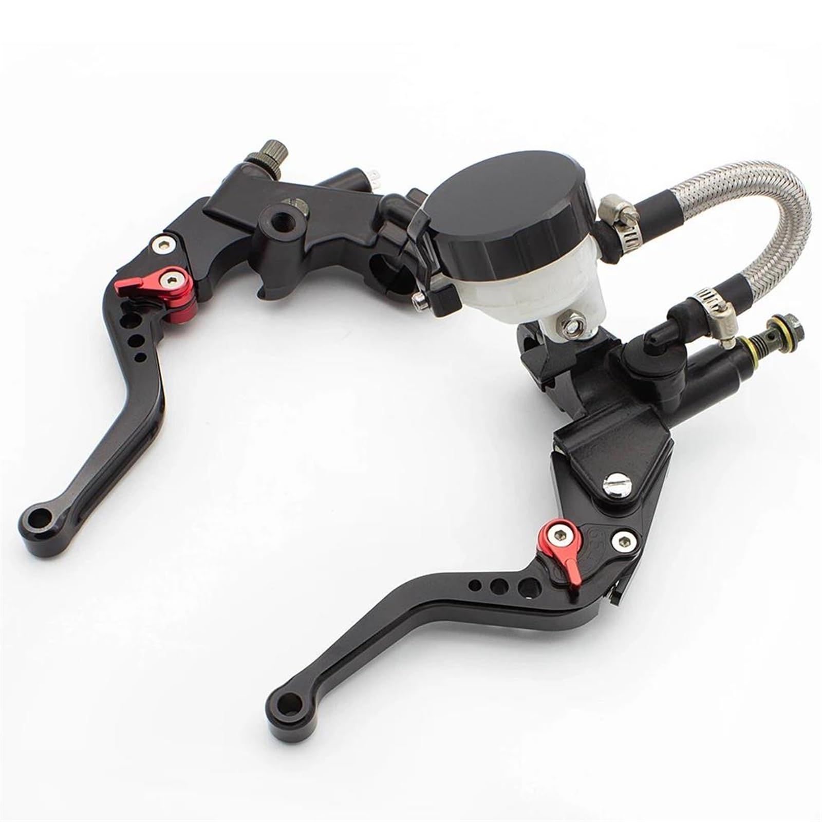 Für 125CC-300CC Motorrad Universal 22mm Motorrad Bremse Kupplung Hauptzylinder Reservoir Pumpenhebel Hydraulische Kupplungshebel Bremsgriffhebelstange Für 125CC-300CC Motorrad Universal 22mm Motorrad Bremse Kupplung Hauptzylinder Reservoir Pumpenhebel Hydraulische Kupplungshebel Bremsgriffhebelstange von CPDDNGZMKK