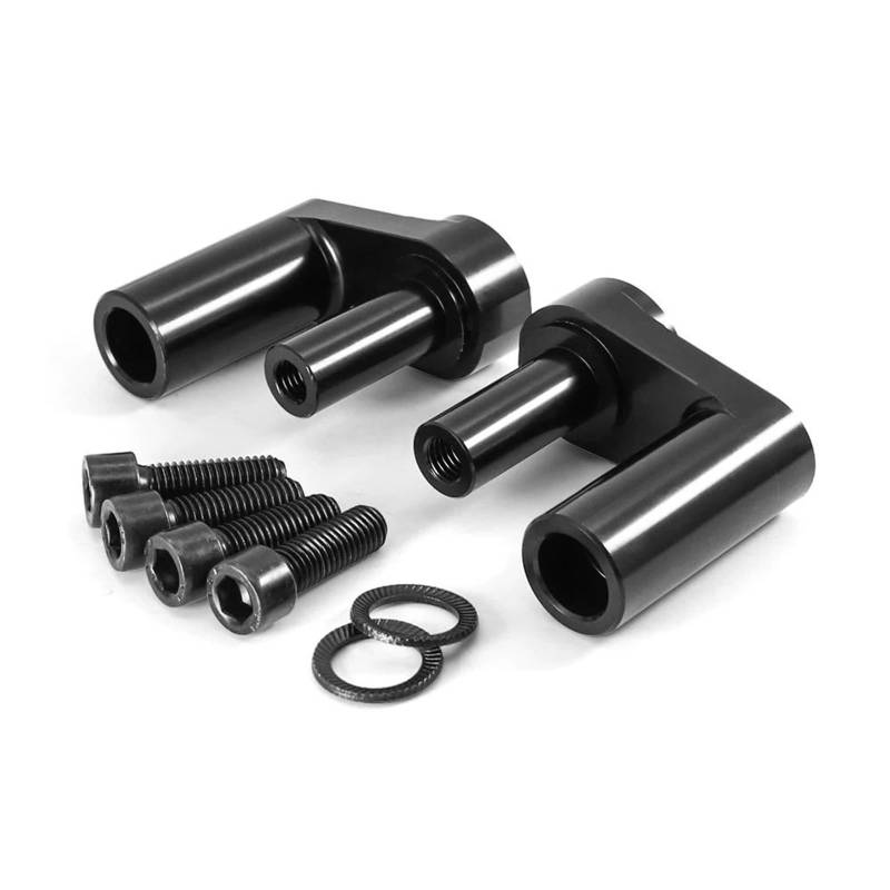 Motorrad Handbar Riser Motorrad 1,625 "Verstellbare Griff Bar Riser Clamp Verlängern Lenker Adapter Für R1200RT Für R 1200 RT 2014- Für R 1250 RT R1250RT Riser Lenkerhalterung(Black) von CPDDNGZMKK