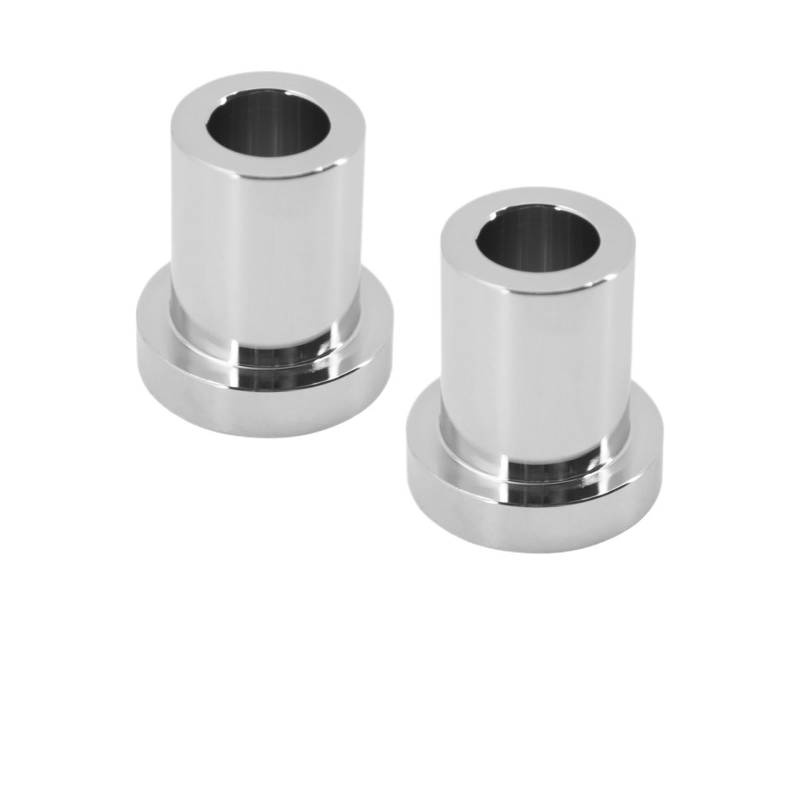 Motorrad Handbar Riser Schwarz Verchromte Motorrad-Lenker-Riser-Buchsen Für Touring Street 2018–2020 Riser Lenkerhalterung(Chrome) von CPDDNGZMKK