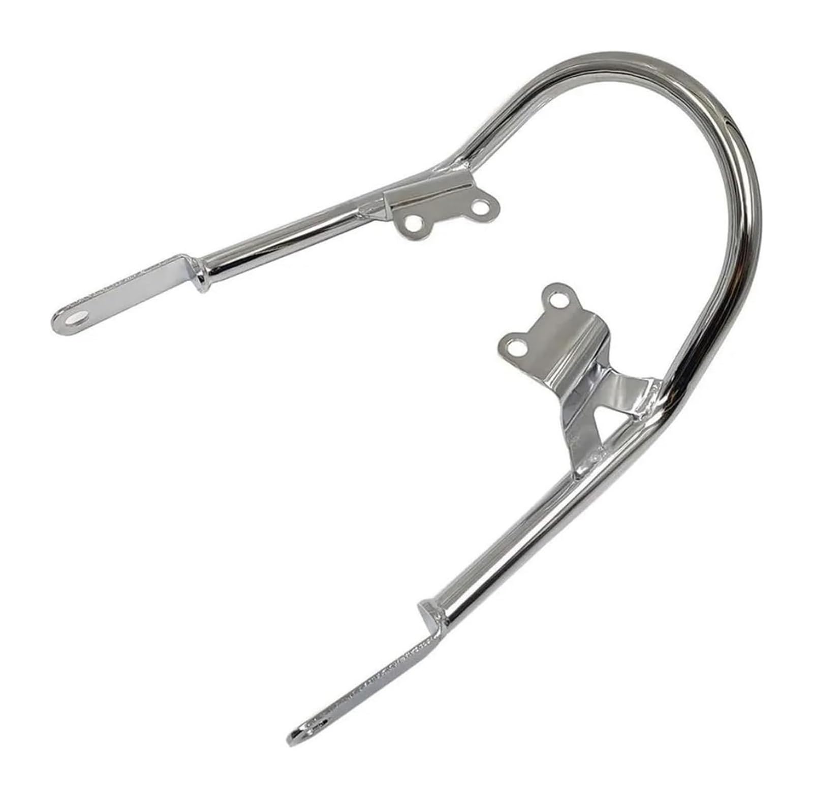 Gepäckregal Für T&riumph Für Bonneville T100 2017-2021 Motorrad Hinten Gepäck Rack Halterung Passagier Hand Haltegriff Armlehne Hinten Gepäck Motorrad Heckgepäck(Chrom) von CPZPMFMKBG