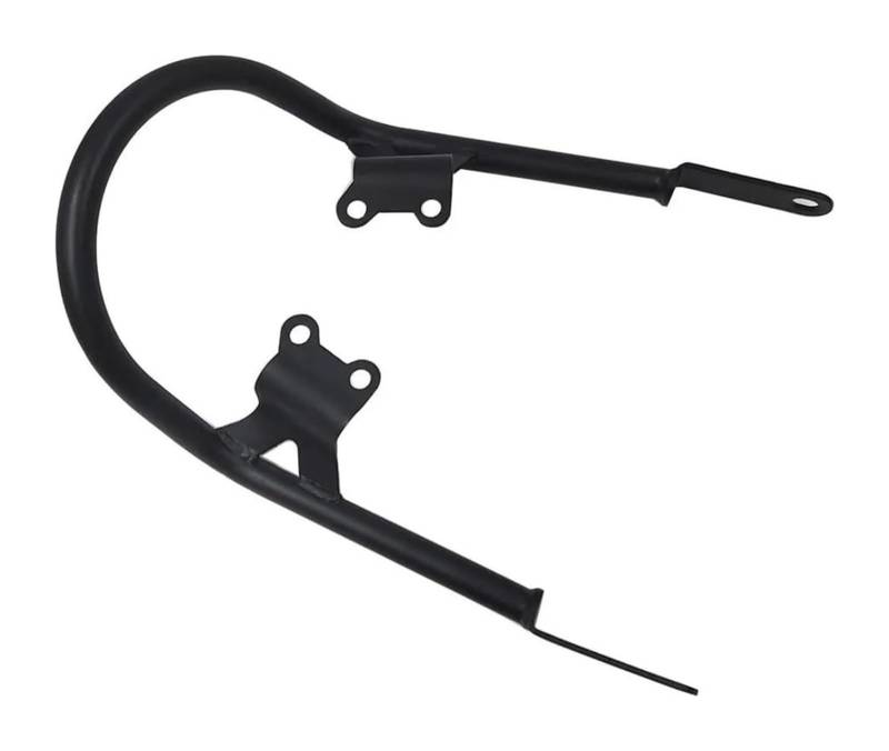 Gepäckregal Für T&riumph Für Bonneville T100 2017-2021 Motorrad Hinten Gepäck Rack Halterung Passagier Hand Haltegriff Armlehne Hinten Gepäck Motorrad Heckgepäck(Schwarz) von CPZPMFMKBG
