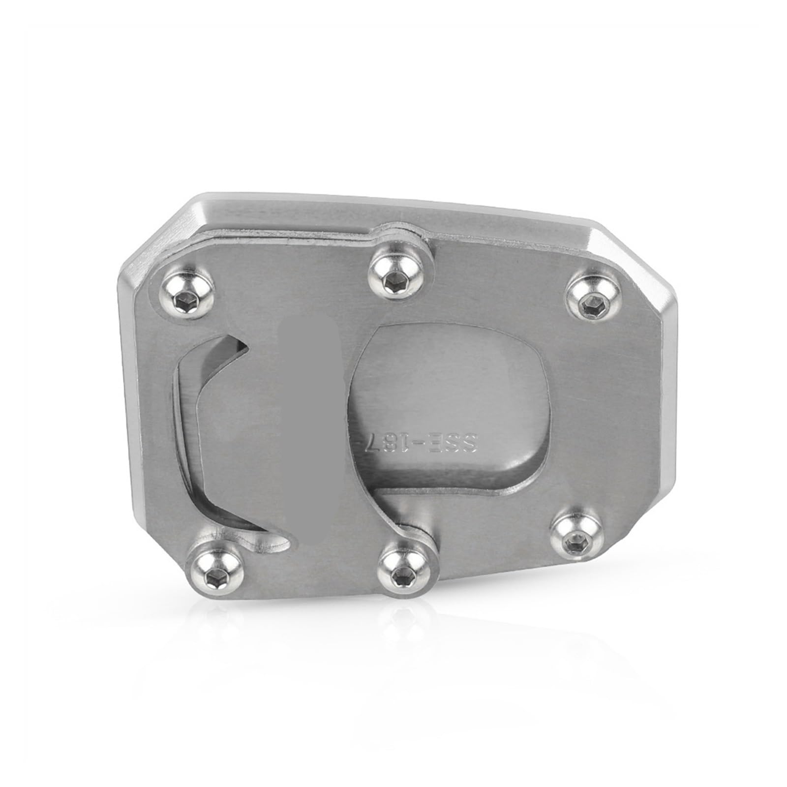 Motorrad Vergrößerungspad FÜR X-ADV 750 2021 2022 2023 Motorrad Vergrößern Verlängerung Pad Fuß Seite Ständer Ständer Unterstützung Platte Stützplatte(2,B) von CPZPMFMKBG