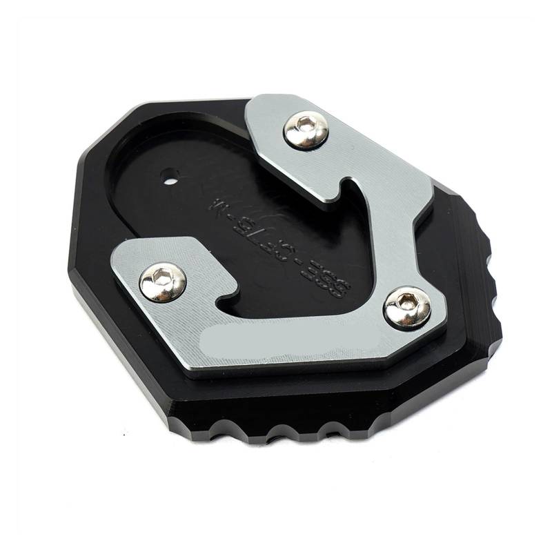 Motorrad Vergrößerungspad Für C-FMOTO Für CLX 700 Für Adventure Motorrad Kickstand Seitenständerverlängerung Stützplatte Motorradplatte Kickstand Extension Seitenständer Pad Stützplatte(1,A) von CPZPMFMKBG