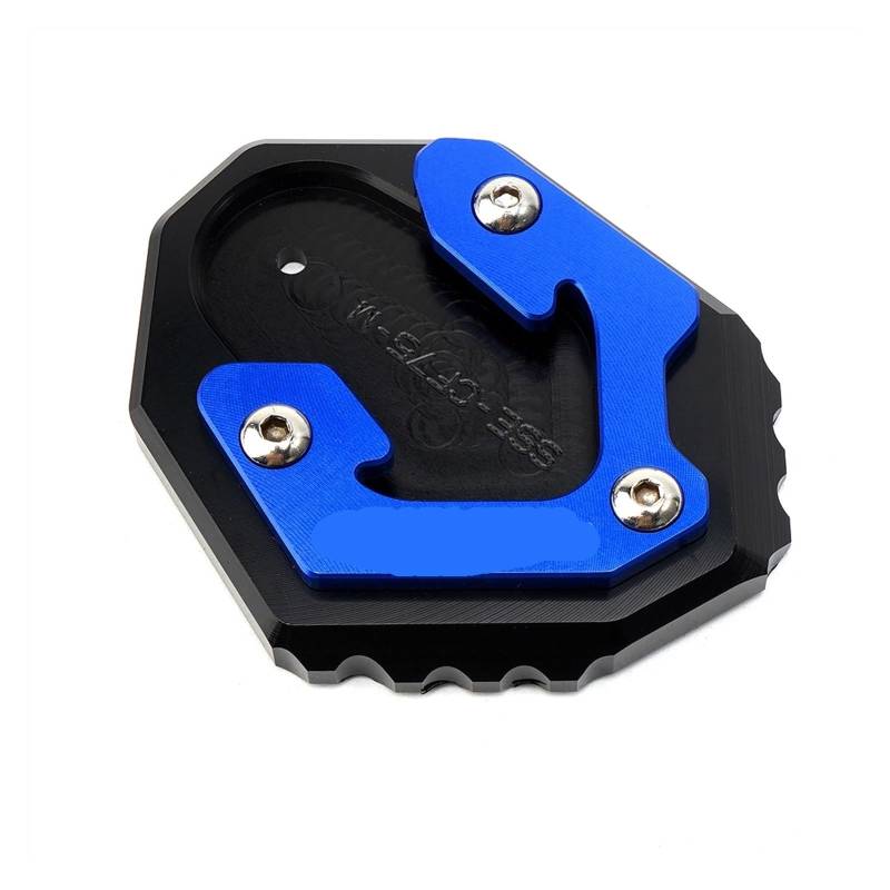 Motorrad Vergrößerungspad Für C-FMOTO Für CLX 700 Für Adventure Motorrad Kickstand Seitenständerverlängerung Stützplatte Motorradplatte Kickstand Extension Seitenständer Pad Stützplatte(4,A) von CPZPMFMKBG