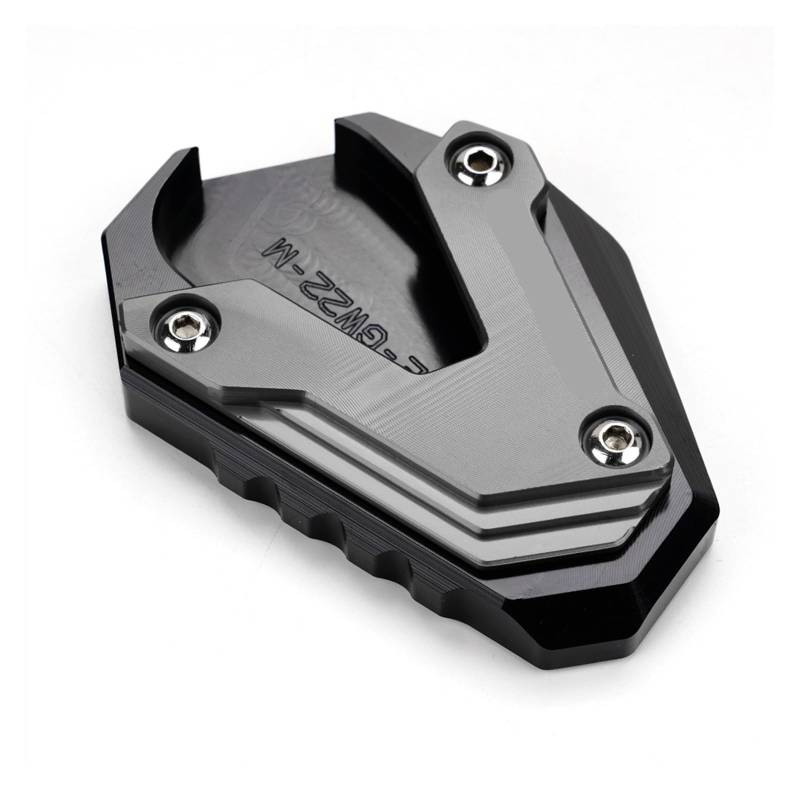 Motorrad Vergrößerungspad Für Goldwing 1800 Für GL1800 F6B 2002-2017 2017-2023 Motorrad Seite Stehen Pad Platte Ständer Enlarger Unterstützung Erweiterung Stützplatte(5,2018-2023) von CPZPMFMKBG