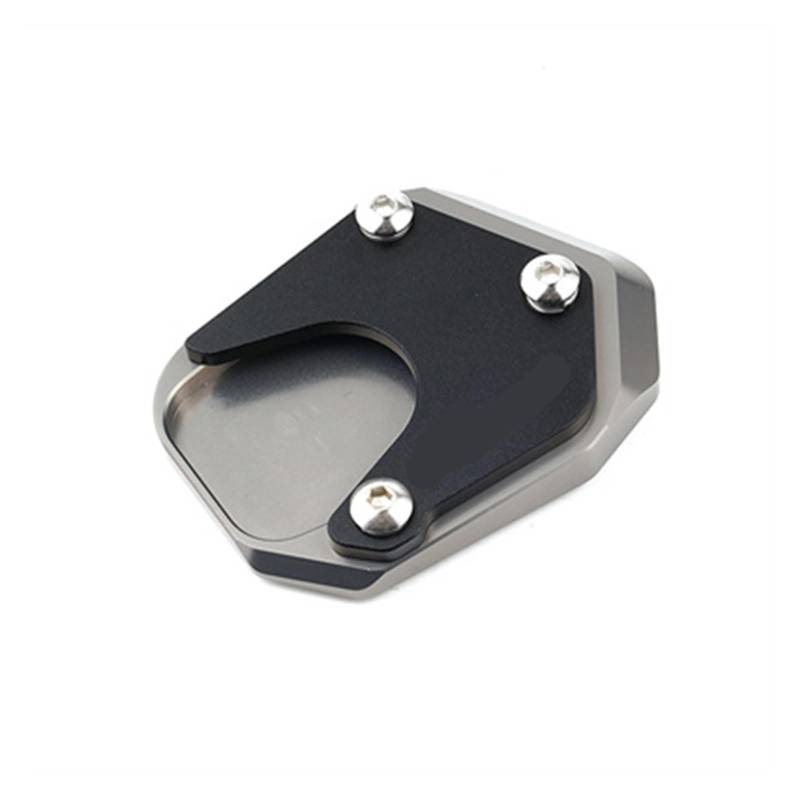Motorrad Vergrößerungspad Für Hor&net Für CB600F 2008-2013 Für CB900F 2002-2007 Motorrad Kickstand Fuß Seite Stehen Verlängerung Pad Unterstützung Platte Stützplatte(5) von CPZPMFMKBG