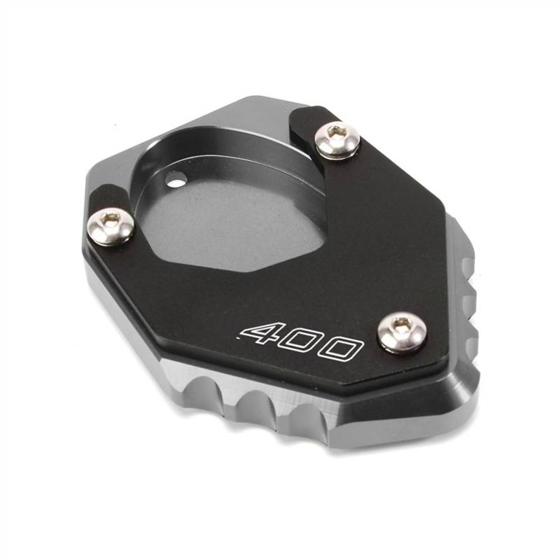 Motorrad Vergrößerungspad Für K&AWASAKI Für Z400 2018 2019 2020 2021 Motorrad Fußvergrößerer Seitenständerverlängerung Ständer Stützplatte(A) von CPZPMFMKBG